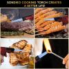 imageSondiko Double Flame Core Butane Torch Lighter Refillable Kitchen Torch for Cooking Industrial Welding Black amp Red Butane Gas Not IncludedRed