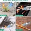 imageSondiko Propane Torch Weed Burner with 10 FT Hose High Output Weed Torch Flamethrower 30 Detachable Long Arm Heavy Duty Blow Torch with Flame ControlPROPANE TANK NOT INCLUDEDBlack  Silver