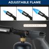 imageSondiko Powerful Propane Torch Gun Cooking Torch for Sous Vide Charcoal Starter and Steak Searing Best for Outdoor BBQ Party and Camping Gray amp Black Gas Welding KitTank Not IncludedGray  Black
