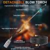 imageSondiko Propane Torch Weed Burner High Output Weed Torch with Hose Heavy Duty Blow Torch Weed Torches for OutsideFlamethrower for Garden Wood Ice Snow MeltingPropane Tank Not Included