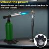 imageSondiko Big Butane Torch Lighter Soldering Torch with Monster Footprint Shaped Base Adjustable Flame Safety Lock Butane Not Included