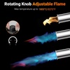 image:imageSondiko Big Flame Propane Torch Head Kit Weed Torch Heavy Duty Blow Torch Detachable Propane Weed Torch with High Output for Garden Stumps Wood Ice Snow RoofingBlack amp RedBlack  Silver With Hose
