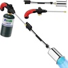 image:imageSondiko Big Flame Propane Torch Head Kit Weed Torch Heavy Duty Blow Torch Detachable Propane Weed Torch with High Output for Garden Stumps Wood Ice Snow RoofingBlack amp RedBlack  Red